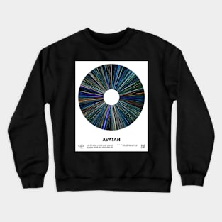 minimal_Avatar Warp Barcode Movie Crewneck Sweatshirt